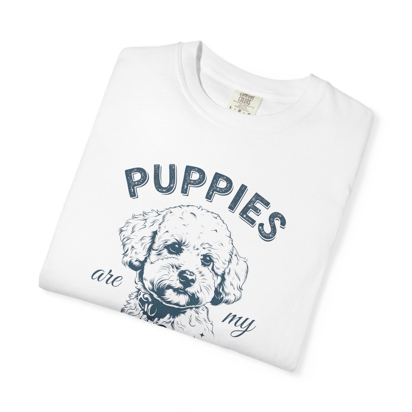 Puppies Are My Therapy T-Shirt Printify
