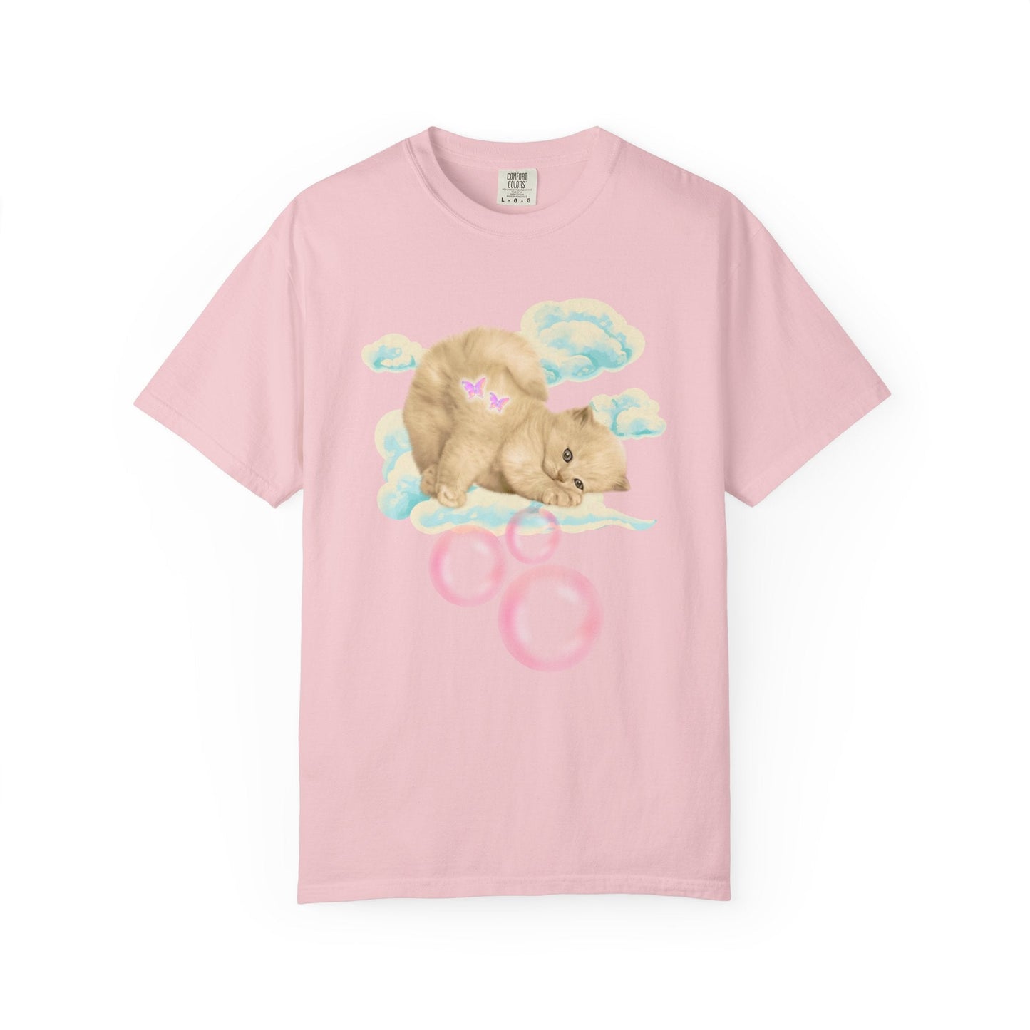 Kitten Cloud T-Shirt Printify