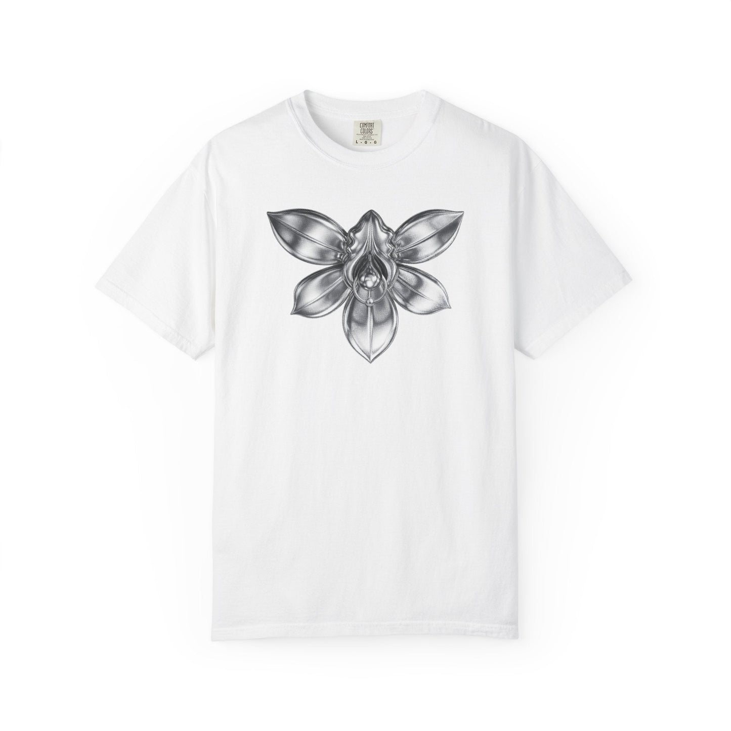 Flower Piercing T-Shirt Printify