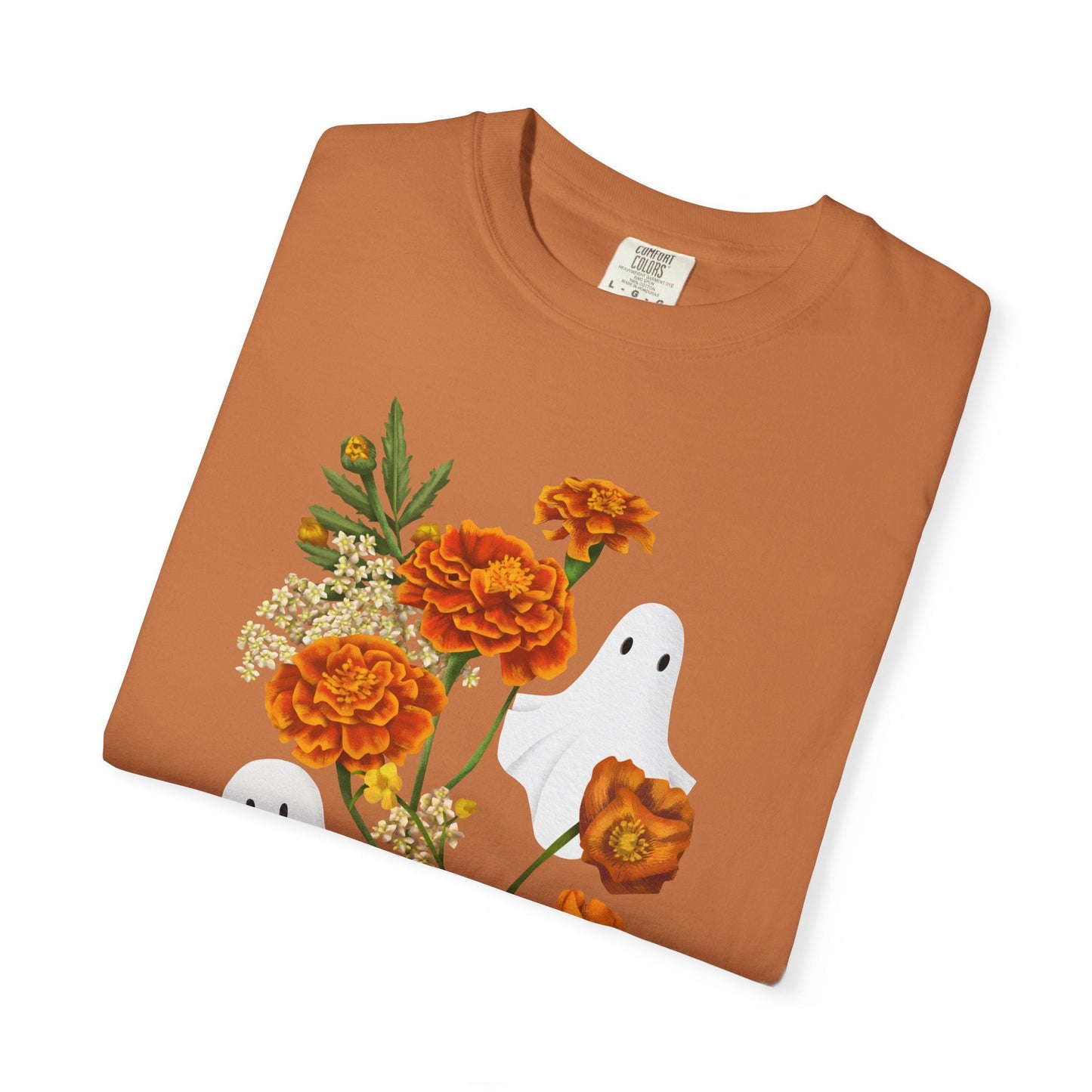 Ghosts & Marigolds T-Shirt Printify