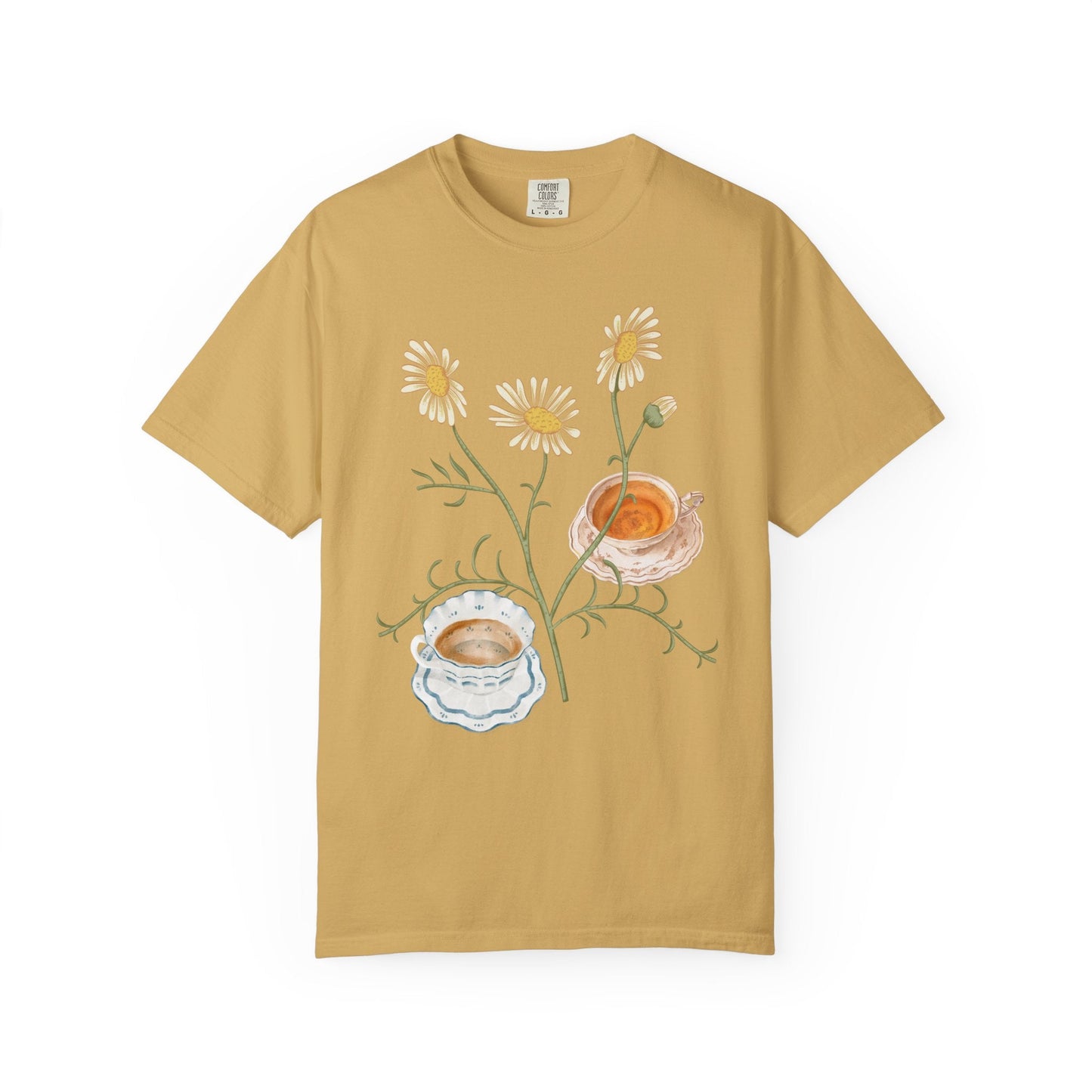 Tea & Chamomile T-Shirt Printify