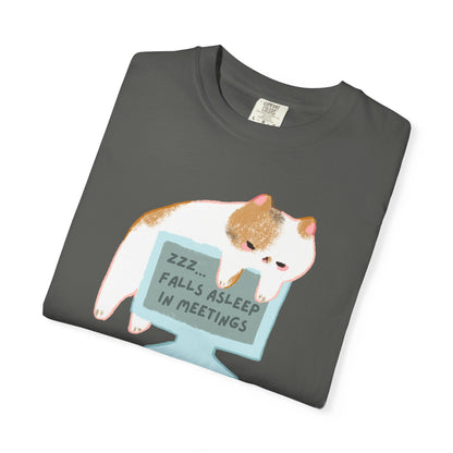 Falls Asleep During Meetings T-Shirt Printify