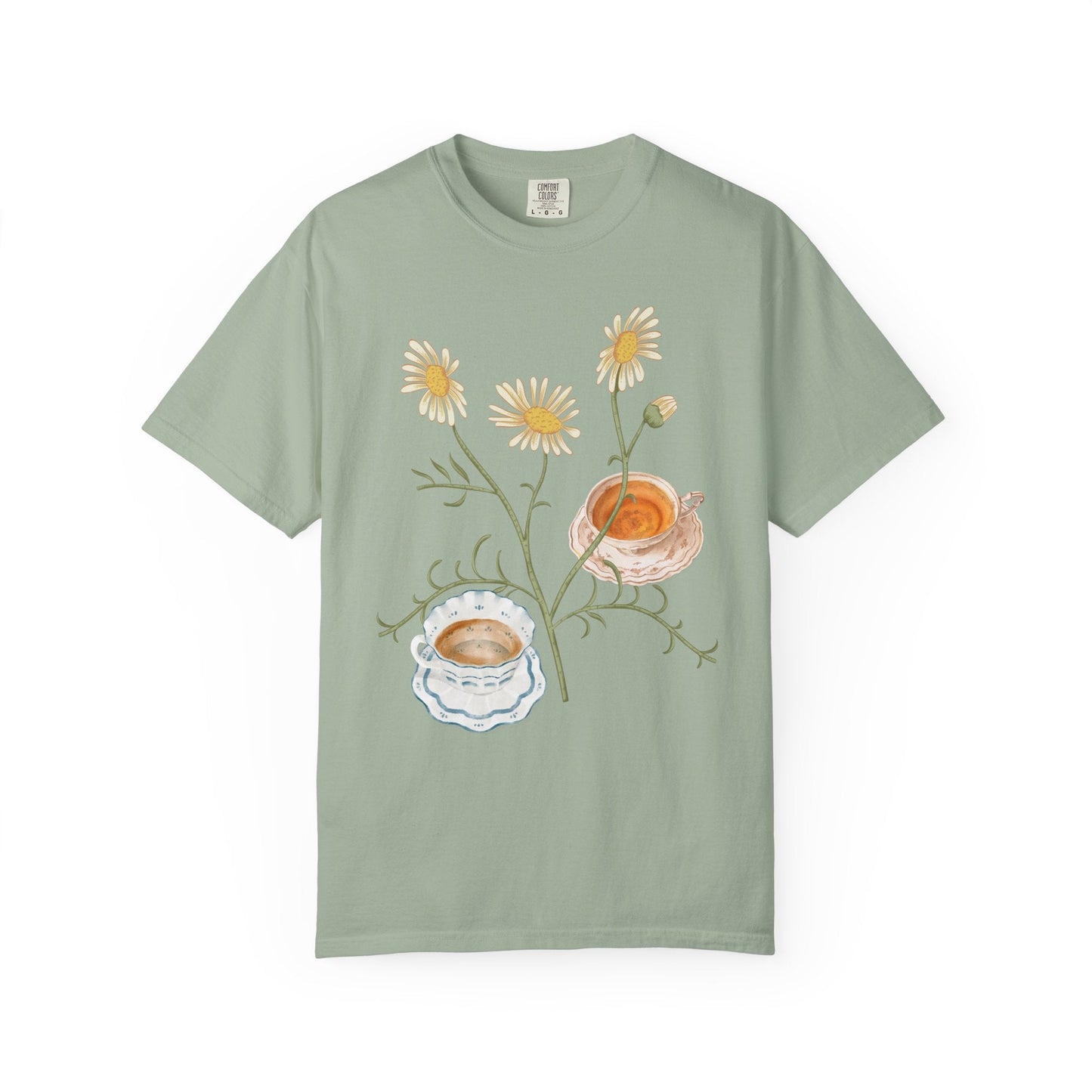 Tea & Chamomile T-Shirt Printify