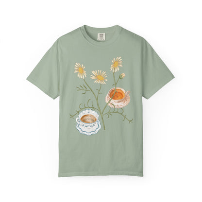 Tea & Chamomile T-Shirt Printify
