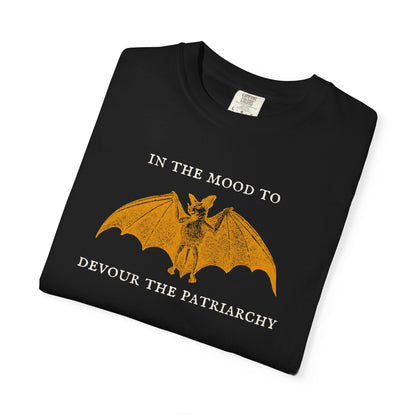 Devour the Patriarchy Bat T-Shirt Printify