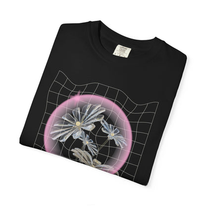 Floral Vaporwave T-Shirt Printify