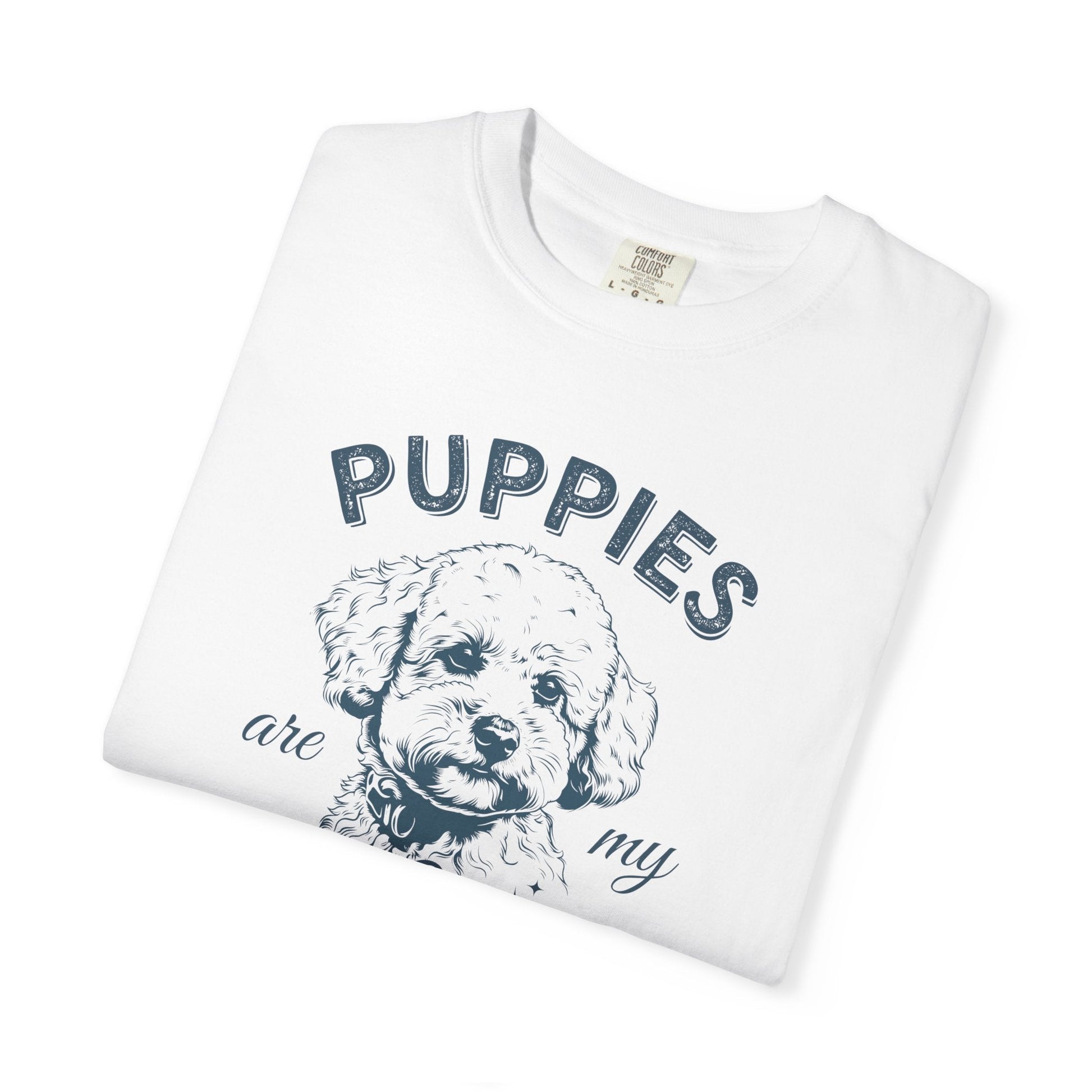Puppies Are My Therapy T-Shirt Printify