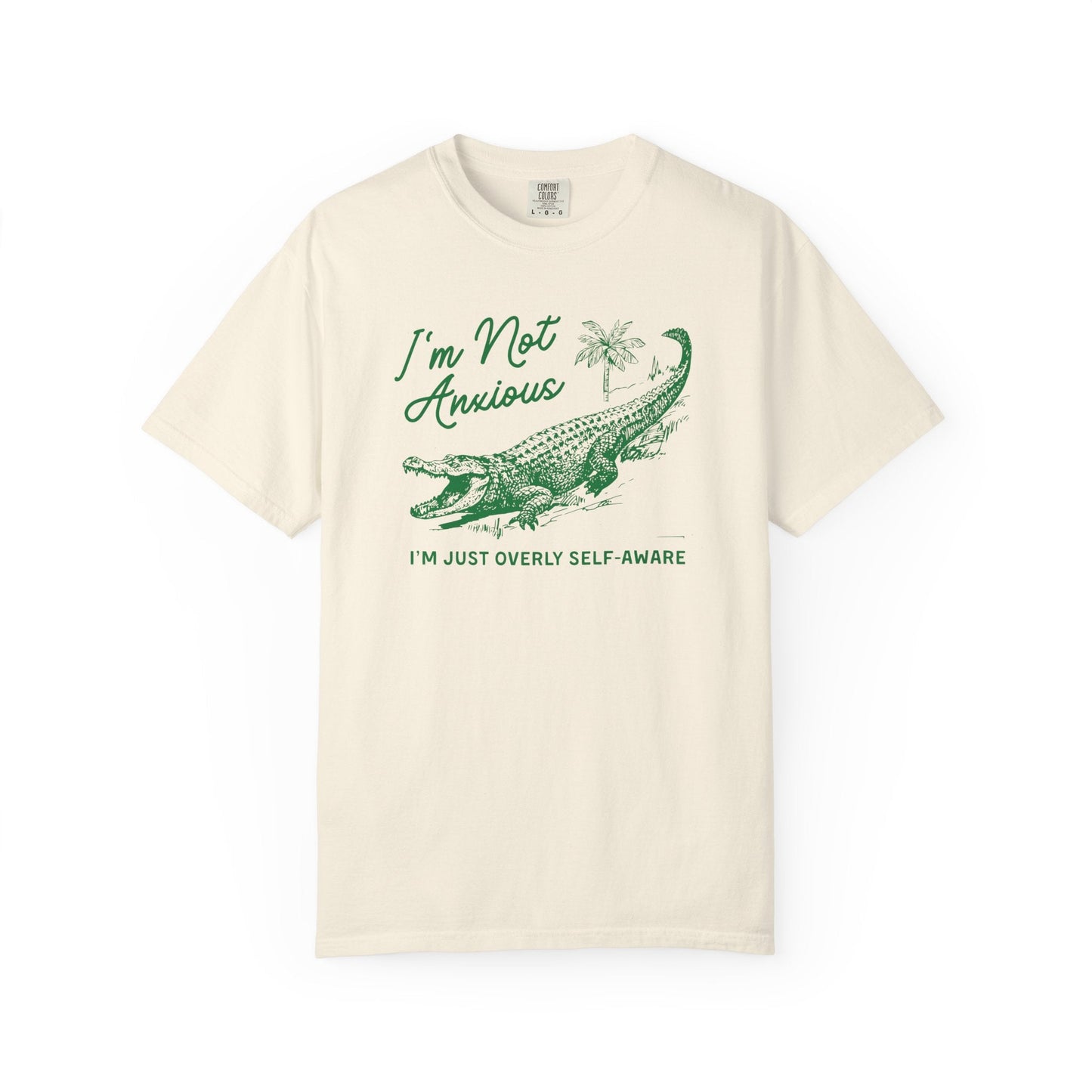 Anxious Alligator T-Shirt Printify