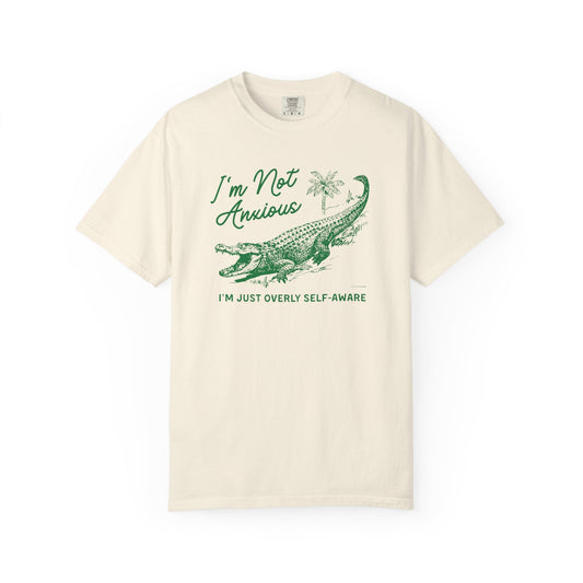 Anxious Alligator T-Shirt Printify