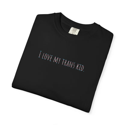 I Love My Trans Kid T-Shirt Printify