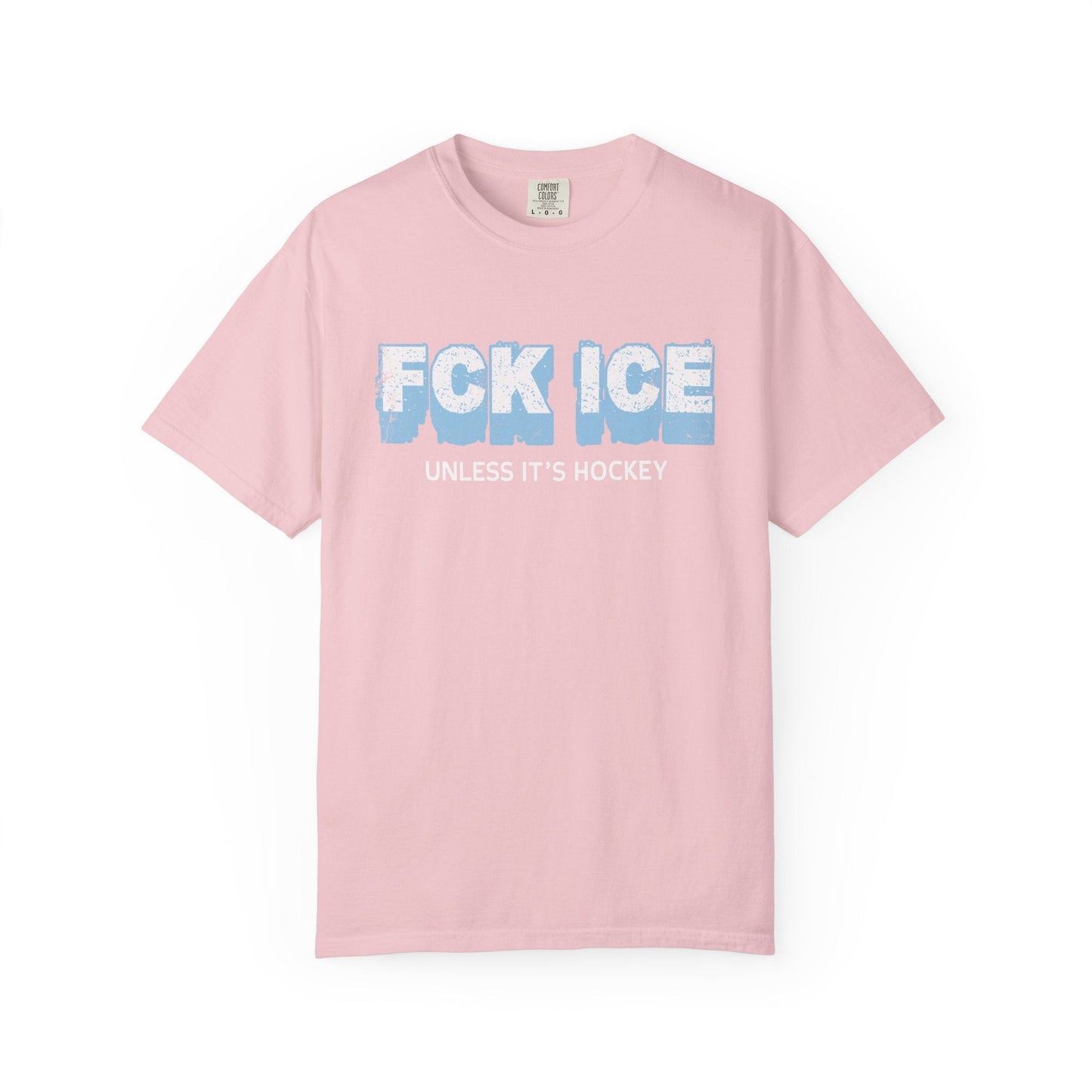 Fck Ice Unless It’s Hockey T-Shirt Printify