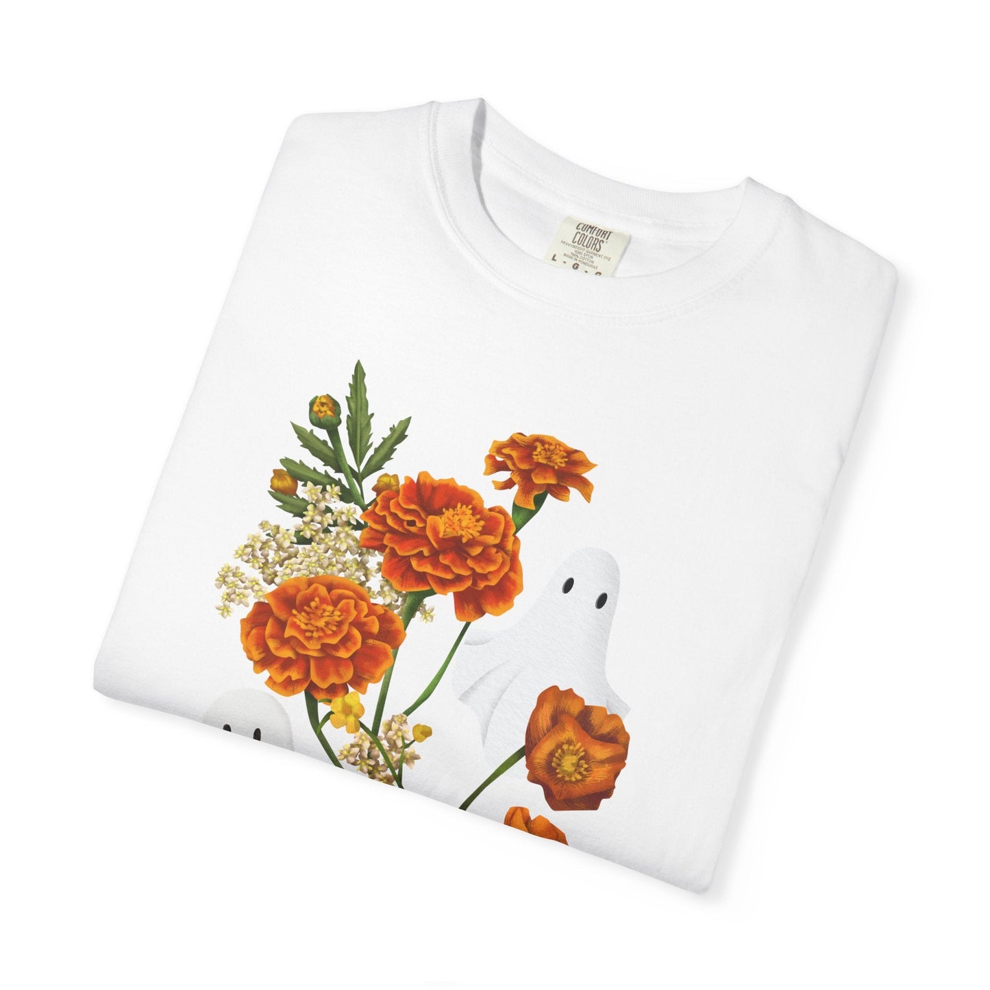 Ghosts & Marigolds T-Shirt Printify