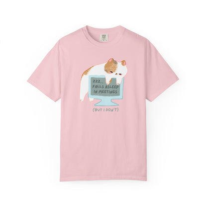 Falls Asleep During Meetings T-Shirt Printify