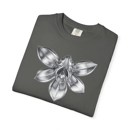 Flower Piercing T-Shirt Printify