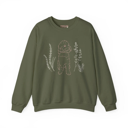 Doodle & Herbs Sweatshirt Printify