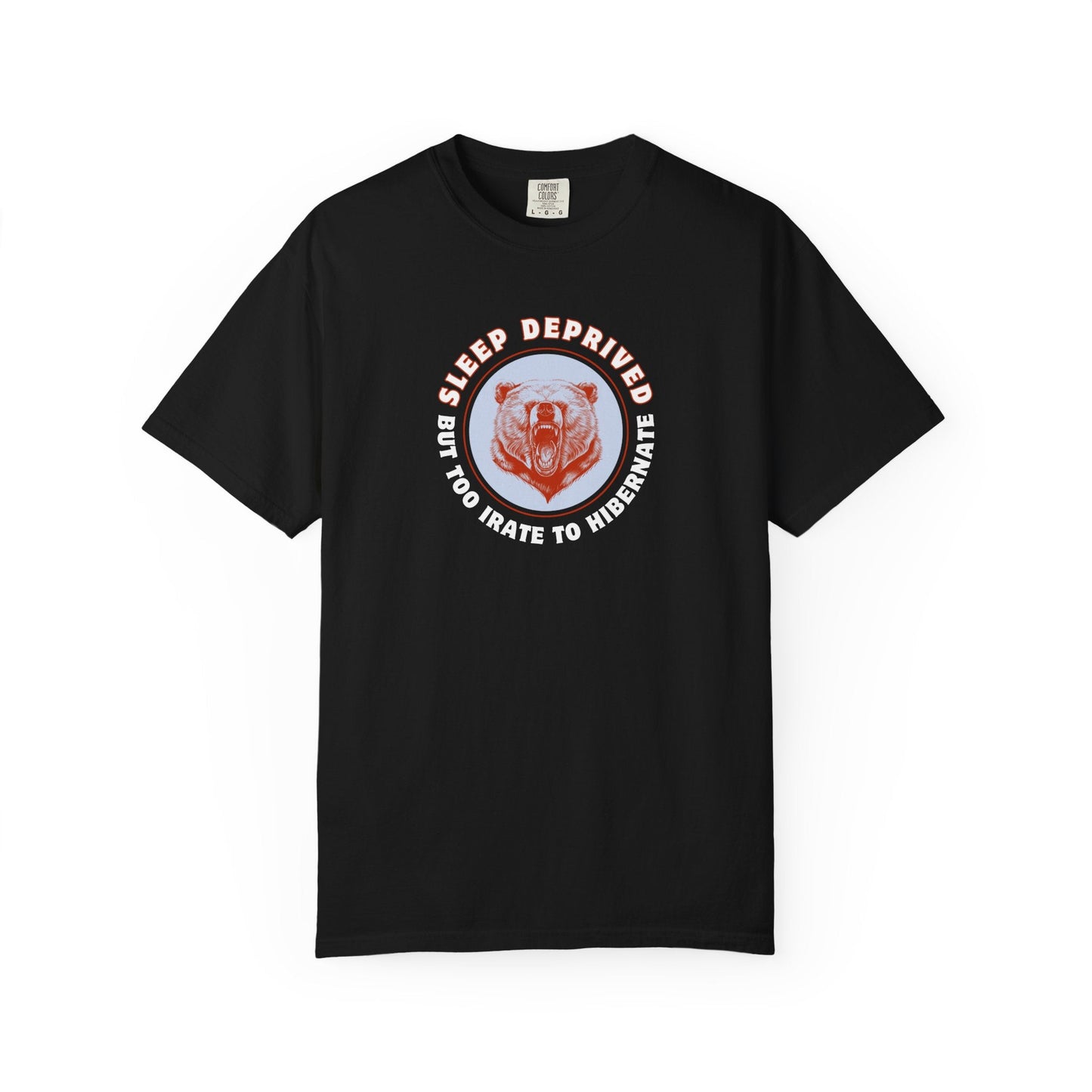 Sleep Deprived Bear T-Shirt Printify