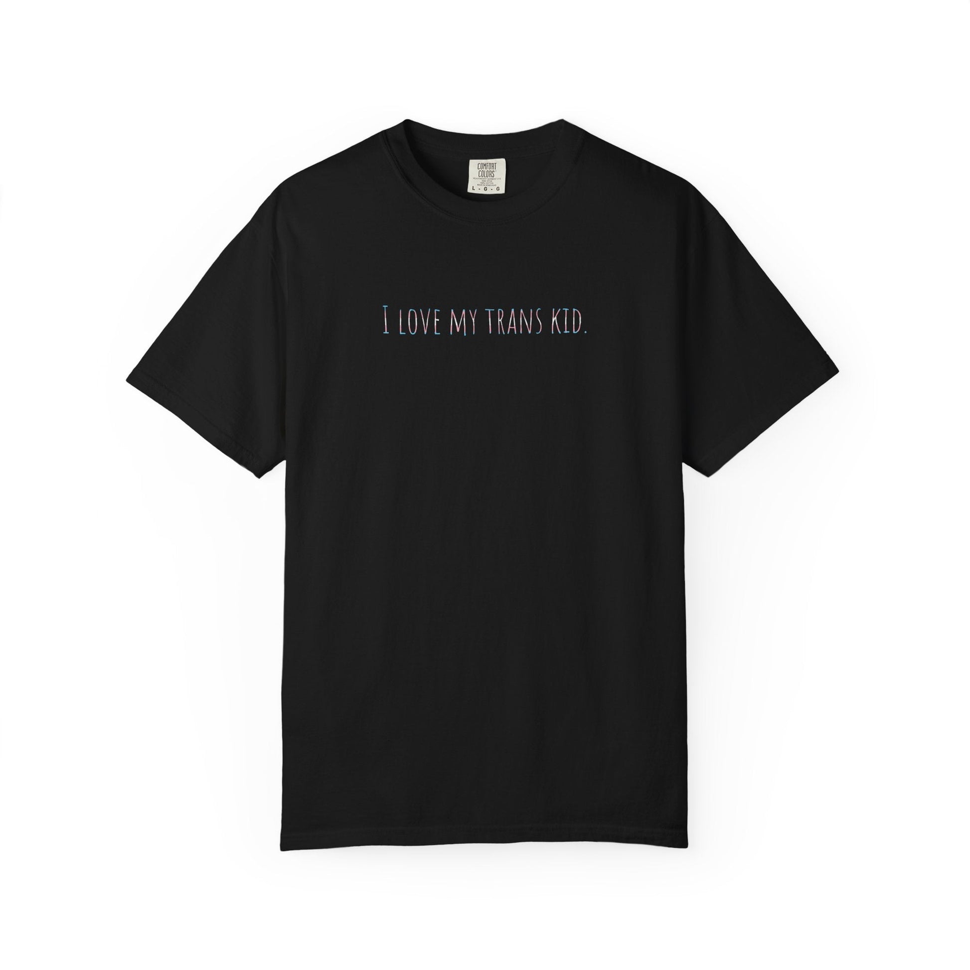 I Love My Trans Kid T-Shirt Printify