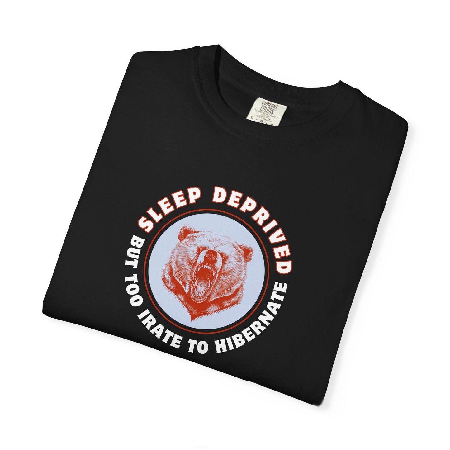 Sleep Deprived Bear T-Shirt Printify