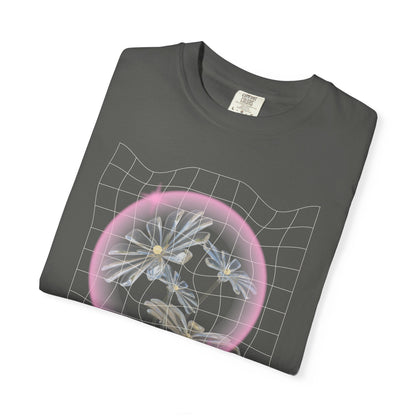 Floral Vaporwave T-Shirt Printify