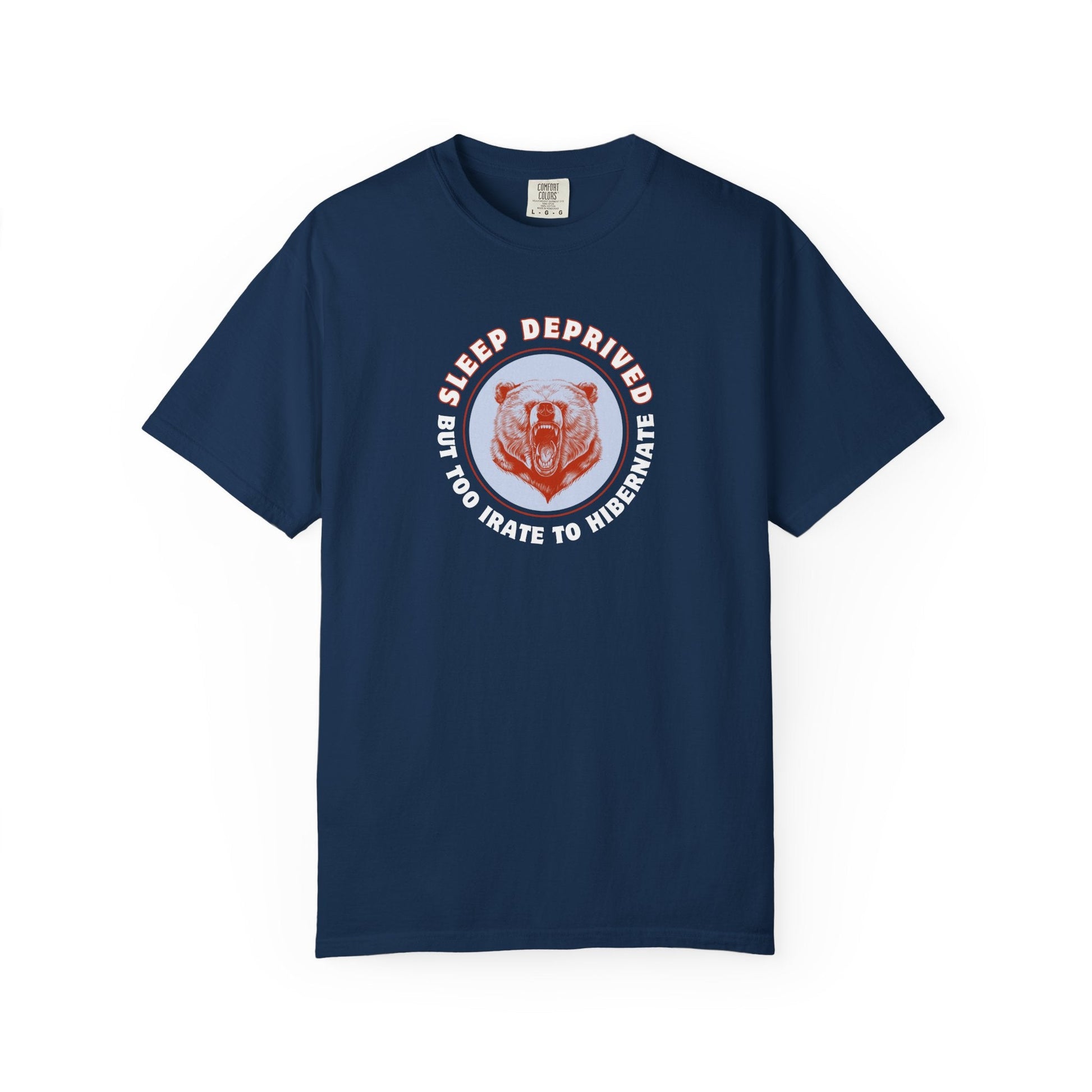 Sleep Deprived Bear T-Shirt Printify
