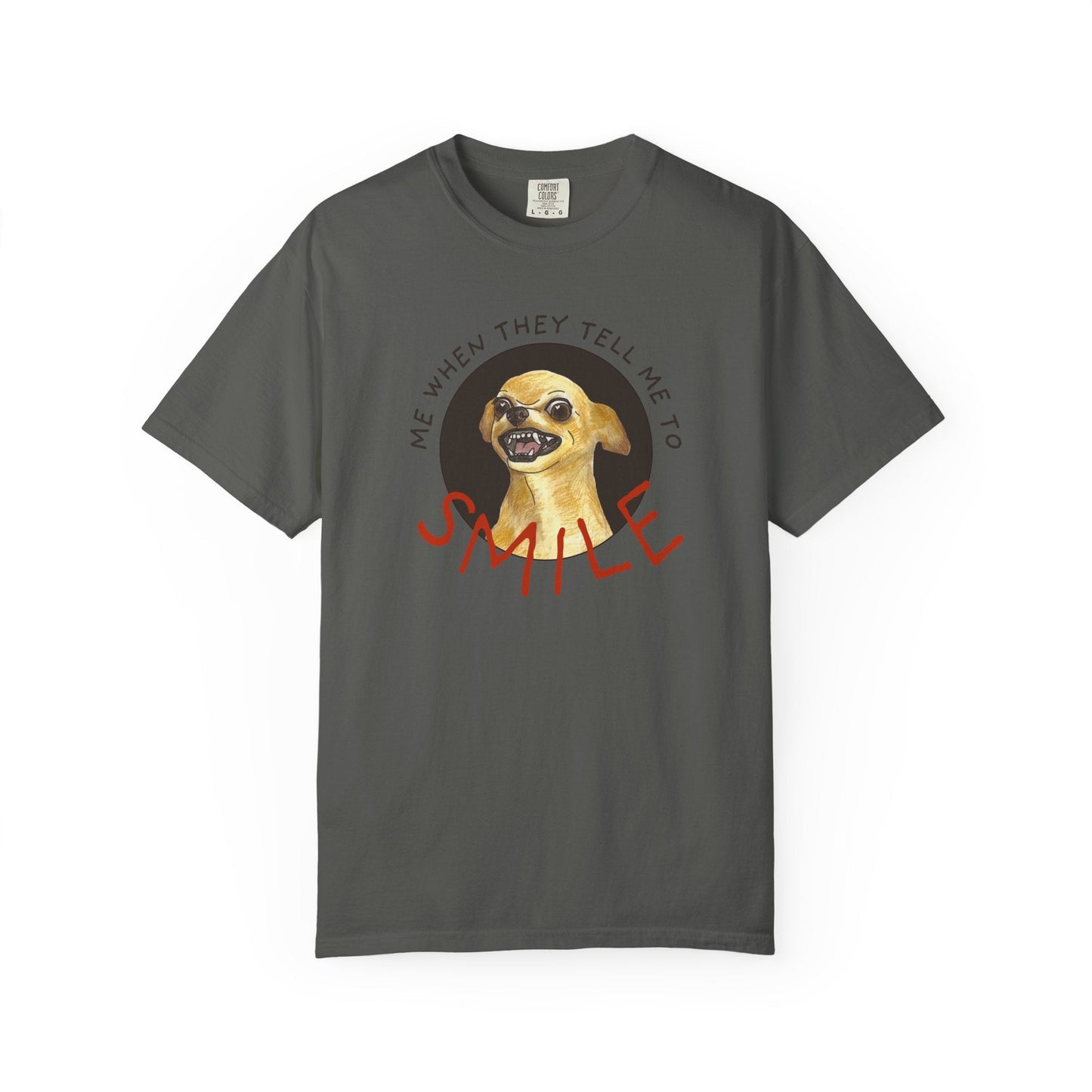 Tell Me To Smile T-Shirt Printify