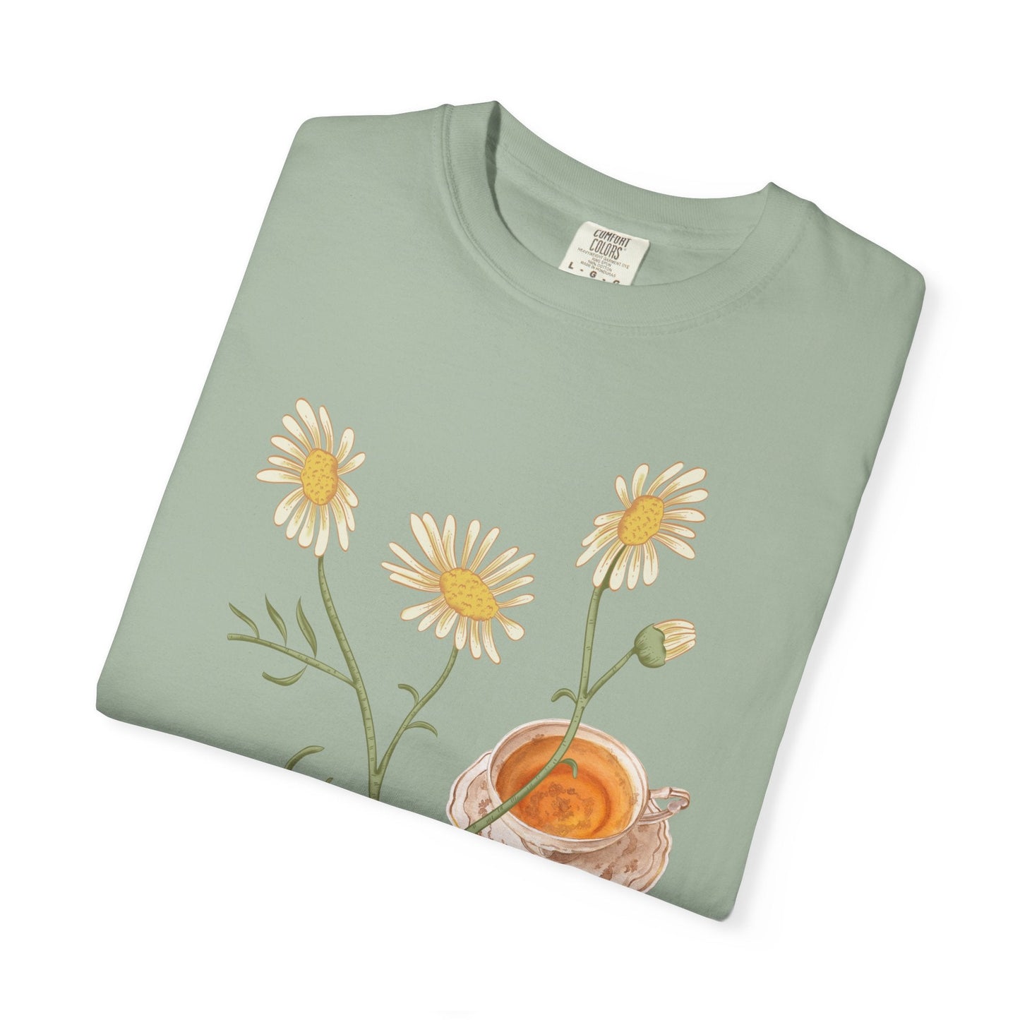 Tea & Chamomile T-Shirt Printify