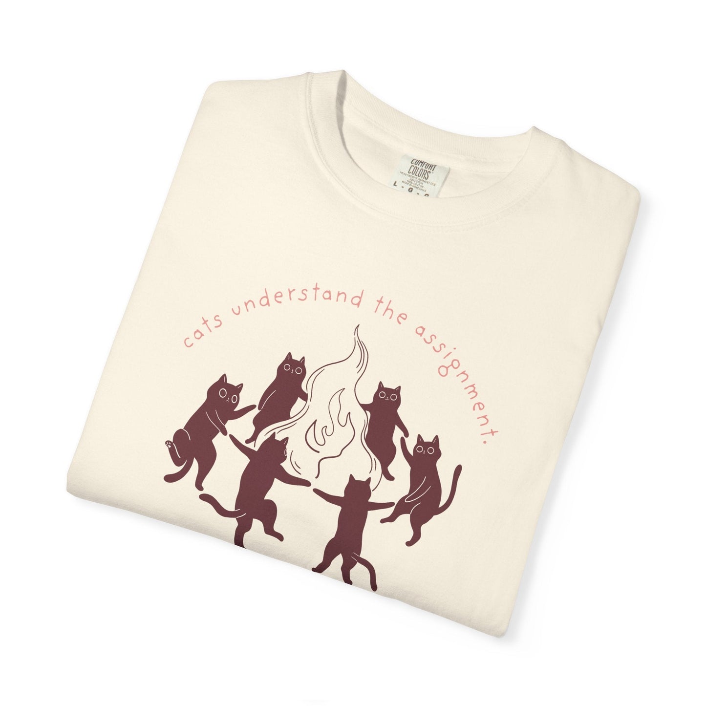 Cats Understand the Assignment T-Shirt Printify
