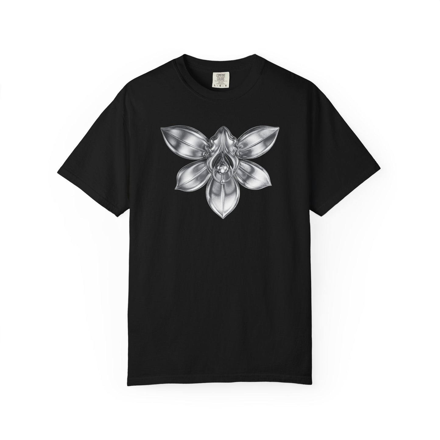 Flower Piercing T-Shirt Printify
