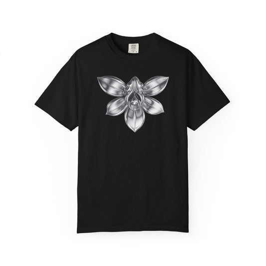 Flower Piercing T-Shirt Printify