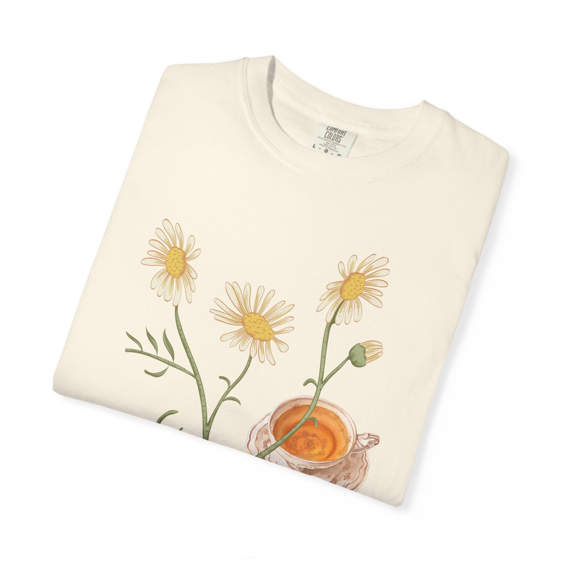 Tea & Chamomile T-Shirt Printify