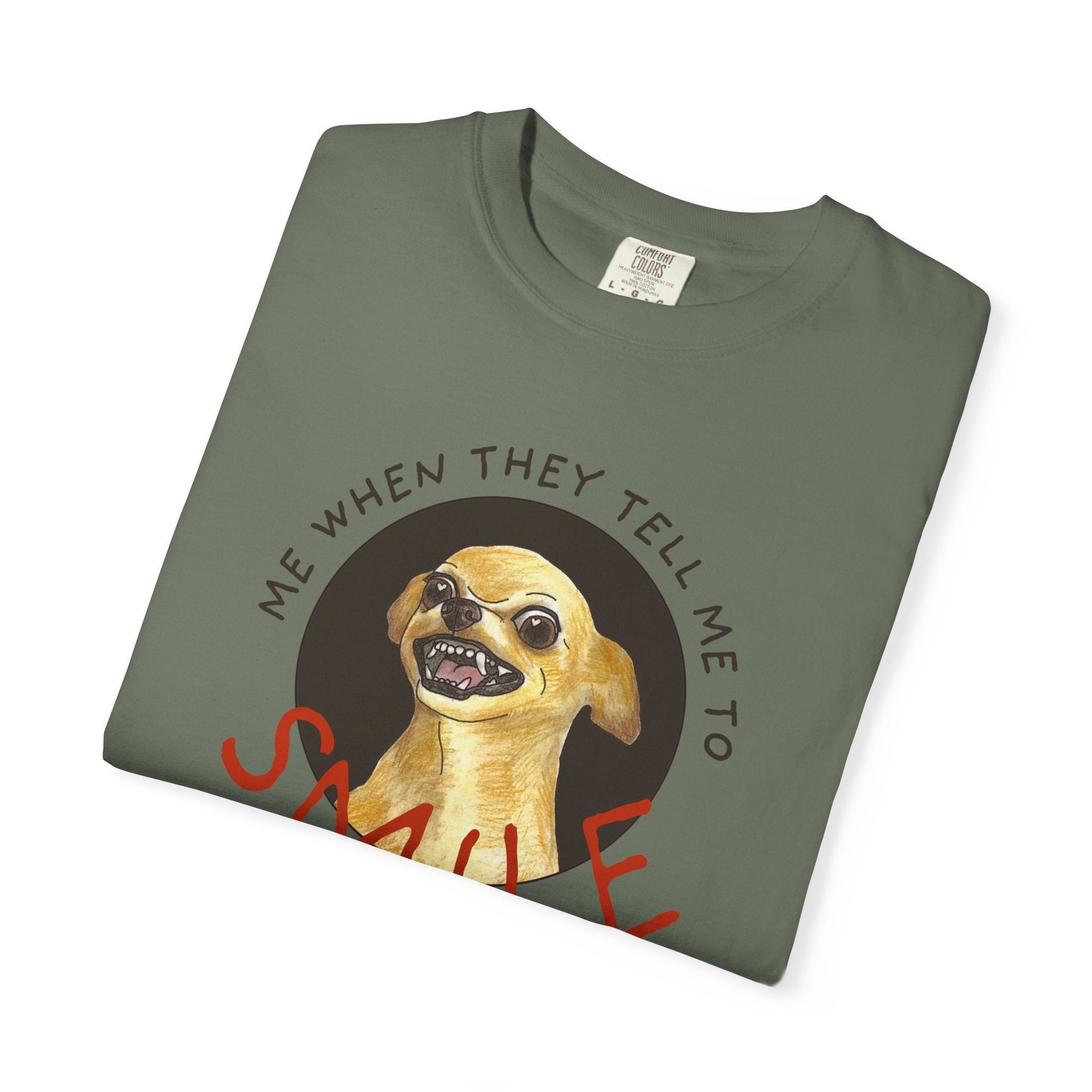 Tell Me To Smile T-Shirt Printify