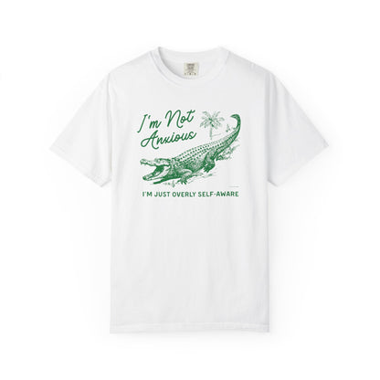 Anxious Alligator T-Shirt Printify