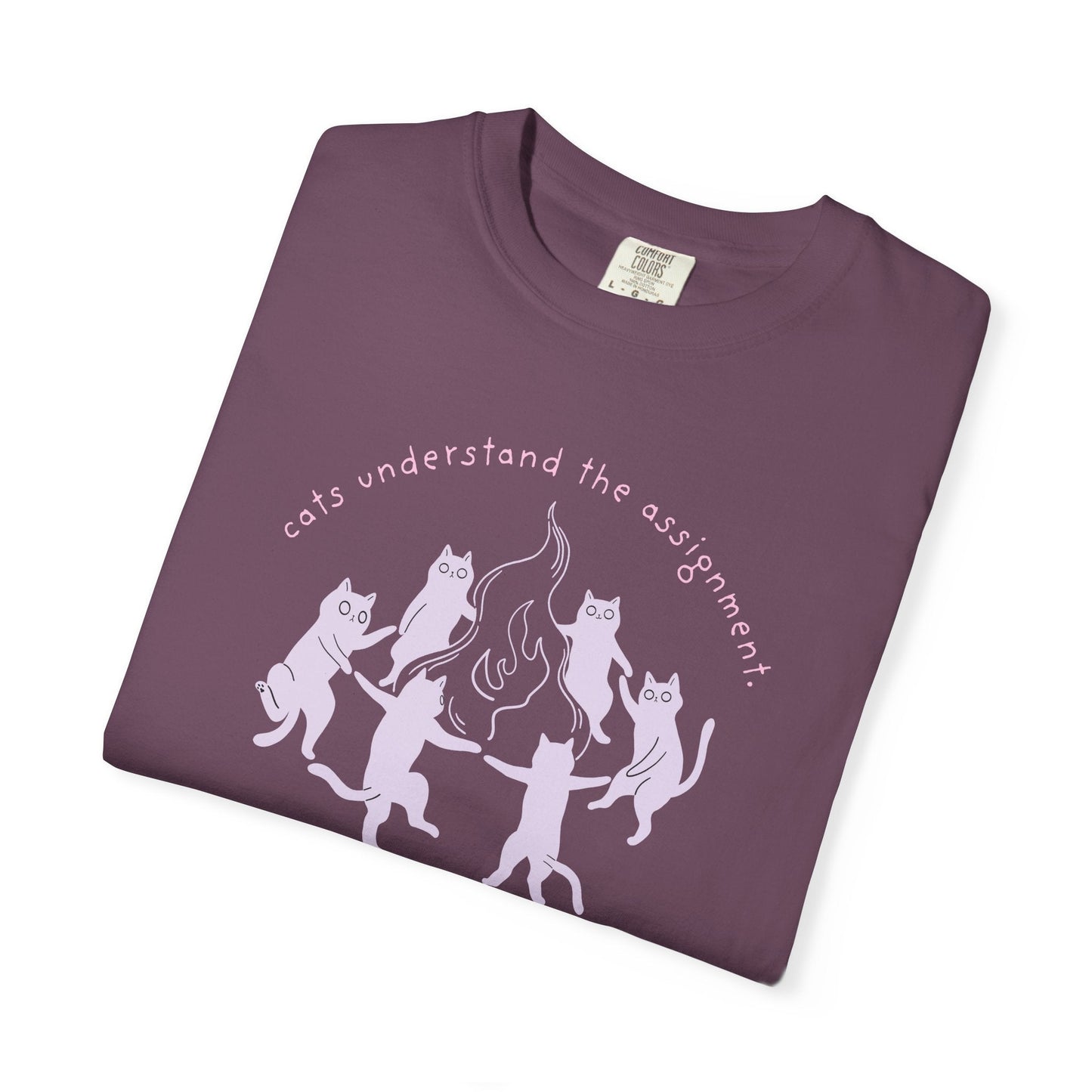 Cats Understand the Assignment T-Shirt Printify