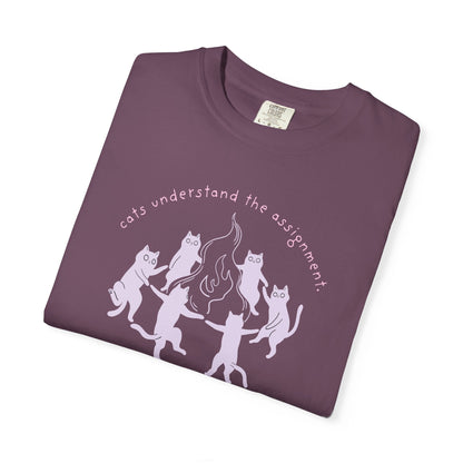 Cats Understand the Assignment T-Shirt Printify