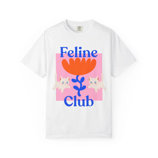 Feline Club Cats T-Shirt Printify