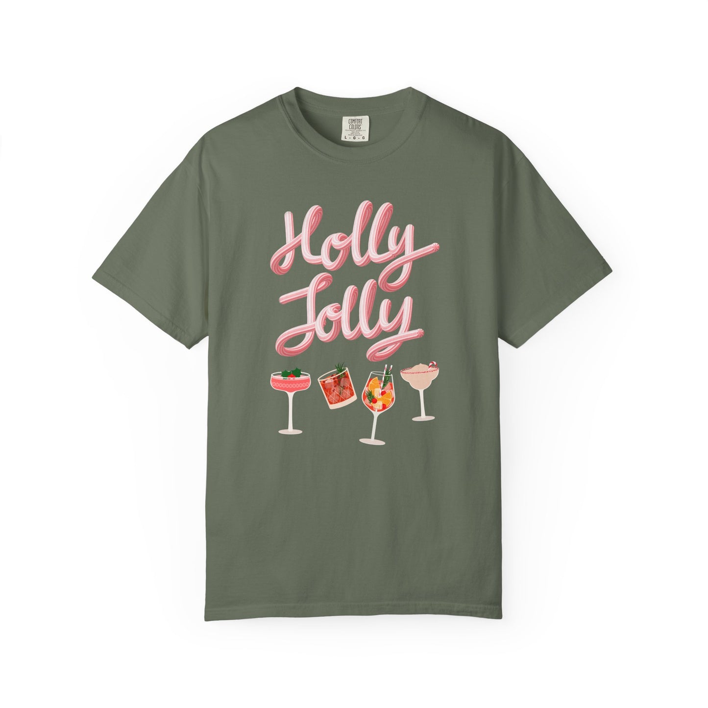 Holly Jolly Retro Holiday T-Shirt