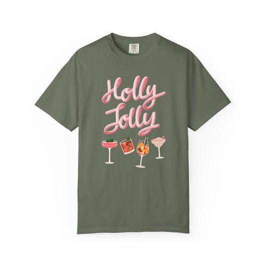 Holly Jolly Retro Holiday T-Shirt