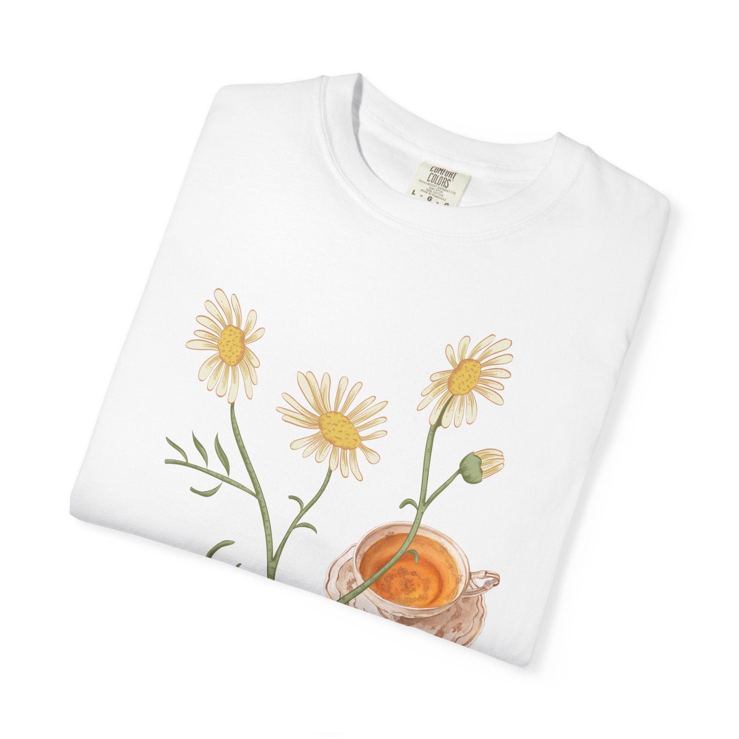 Tea & Chamomile T-Shirt Printify