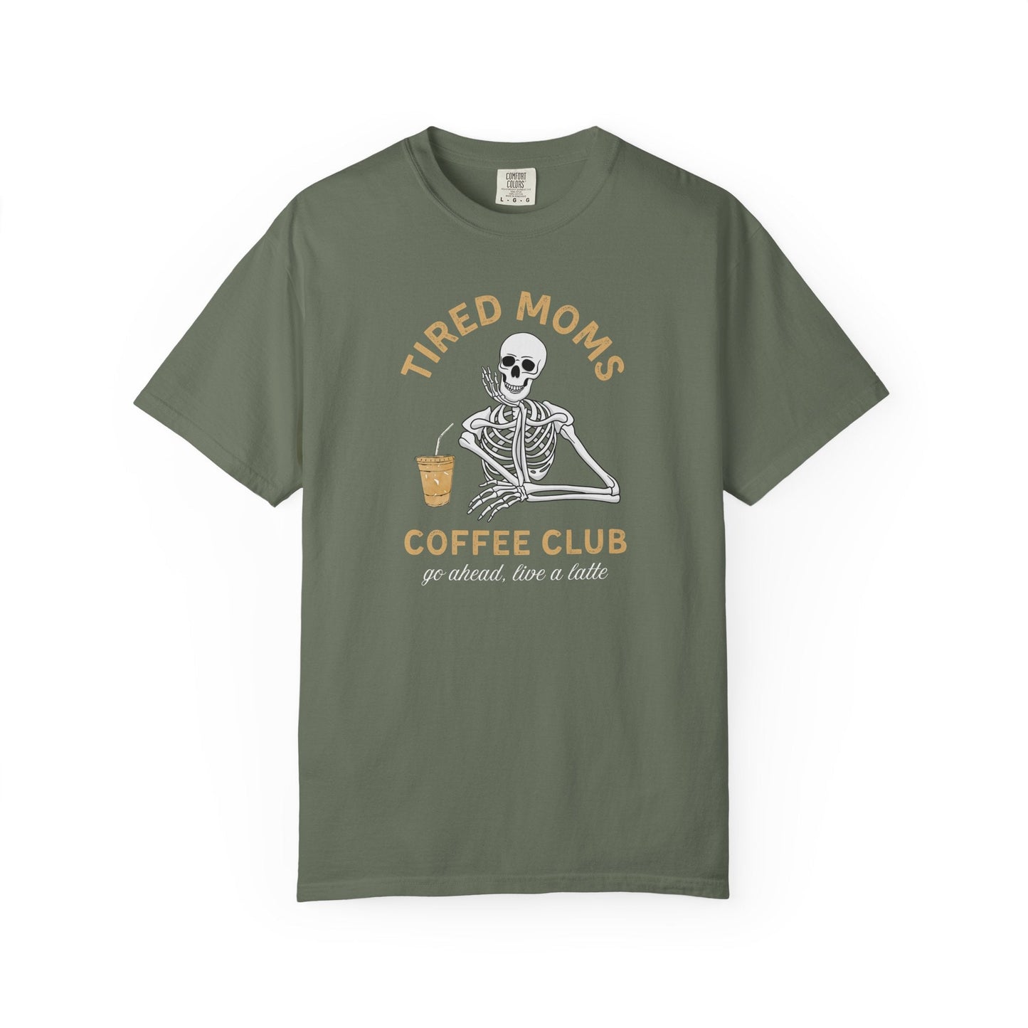 Tired Moms Coffee Club T-Shirt Printify