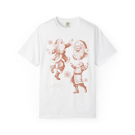 Vintage Dancing Santa T-Shirt