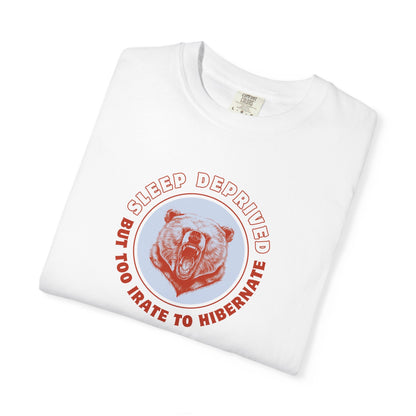 Sleep Deprived Bear T-Shirt Printify