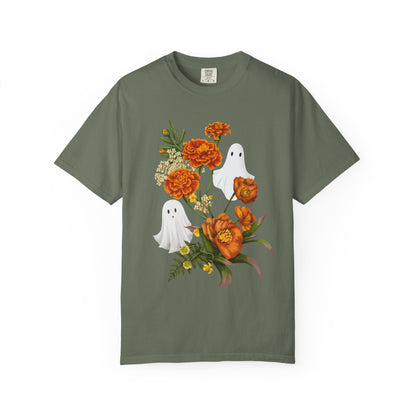 Ghosts & Marigolds T-Shirt Printify