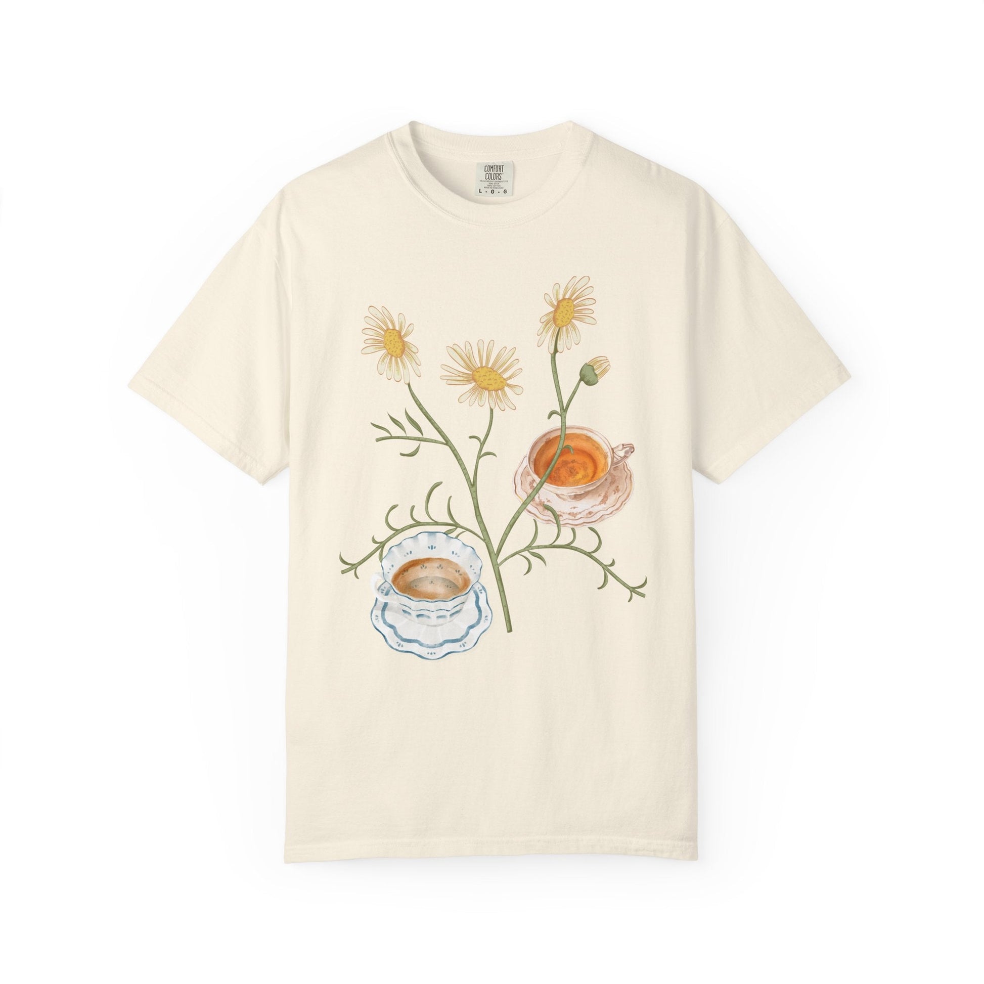 Tea & Chamomile T-Shirt Printify