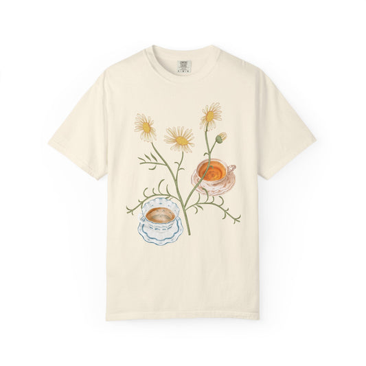 Tea & Chamomile T-Shirt Printify