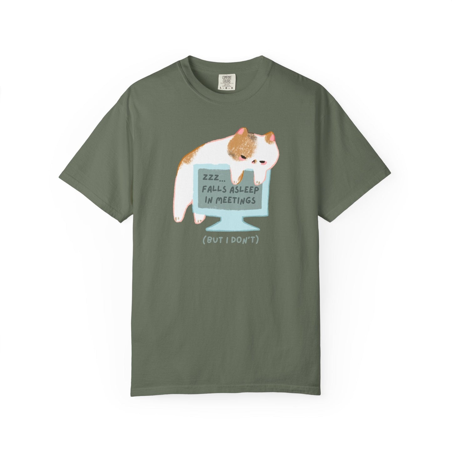 Falls Asleep During Meetings T-Shirt Printify