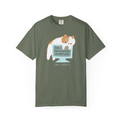 Falls Asleep During Meetings T-Shirt Printify