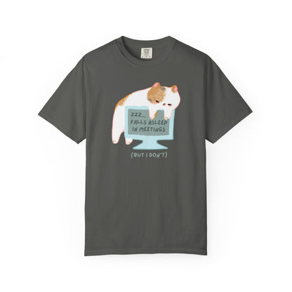 Falls Asleep During Meetings T-Shirt Printify