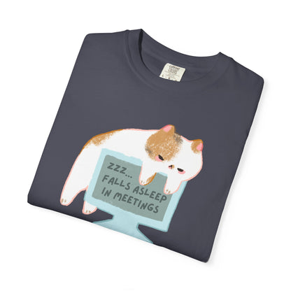 Falls Asleep During Meetings T-Shirt Printify