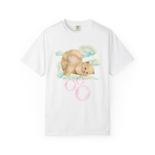 Kitten Cloud T-Shirt Printify
