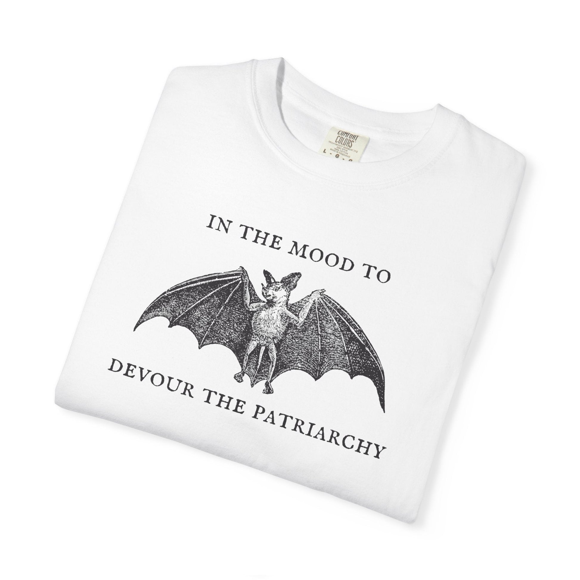 Devour the Patriarchy Bat T-Shirt Printify
